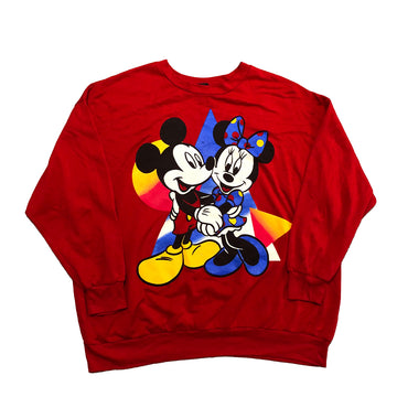 Vintage Mickey & Minnie Mouse Crewneck Sweater XXL