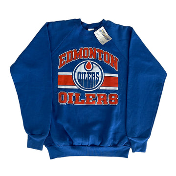 Vintage 1988 Edmonton Oliers Sweater L NWT