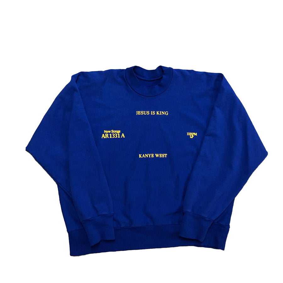 Kanye West Jesus Is King Vinyl Crewneck Sweater XXL