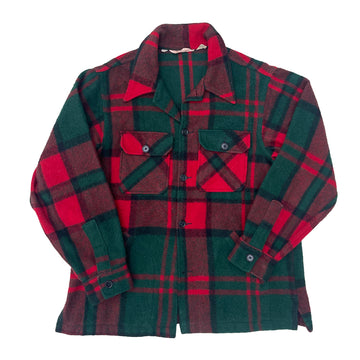 Vintage Plaid Flannel Jacket L