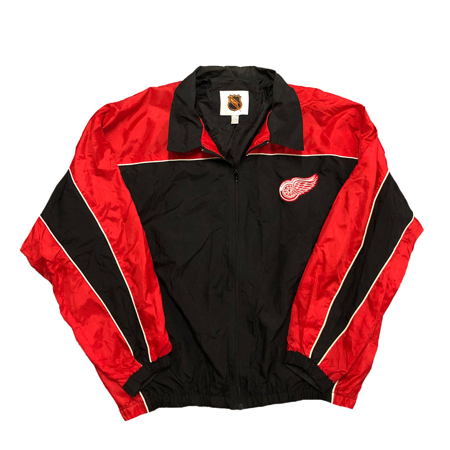 Vintage Detroit Redwings Windbreaker Jacket XL/XXL