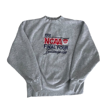 Vintage 1991 NCAA Final Four Indianapolis Crewneck Sweater M