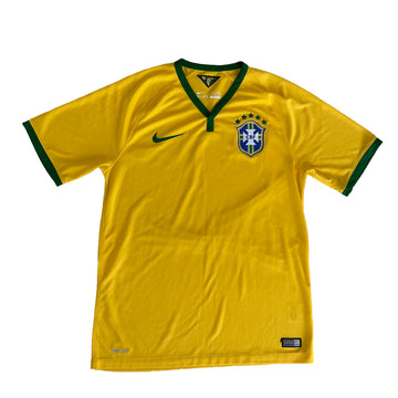 Nike 2014 Brazil Football Soccer Jersey M