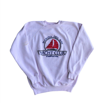Vintage Womens Yacht Club California Crewneck Sweater M