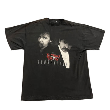 Vintage Brooks & Dunn Borderline Tee L