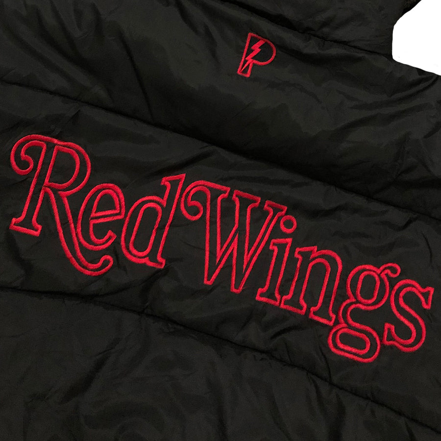 Vintage Reversible Pro Player Detroit Redwings Puffer Jacket XL