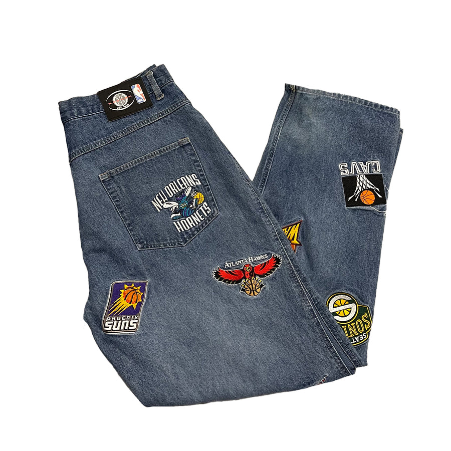 Vintage Early 2000s UNC Team Denim Jeans 32