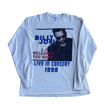 Rare Vintage 1998 Billy Joel Solo Tour Long Sleeve Sweatshirt XL