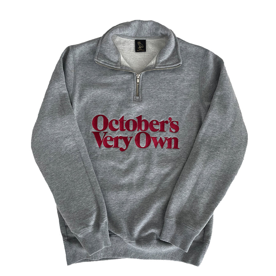Drake OVO Octobers Very Own Half Zip Sweater S