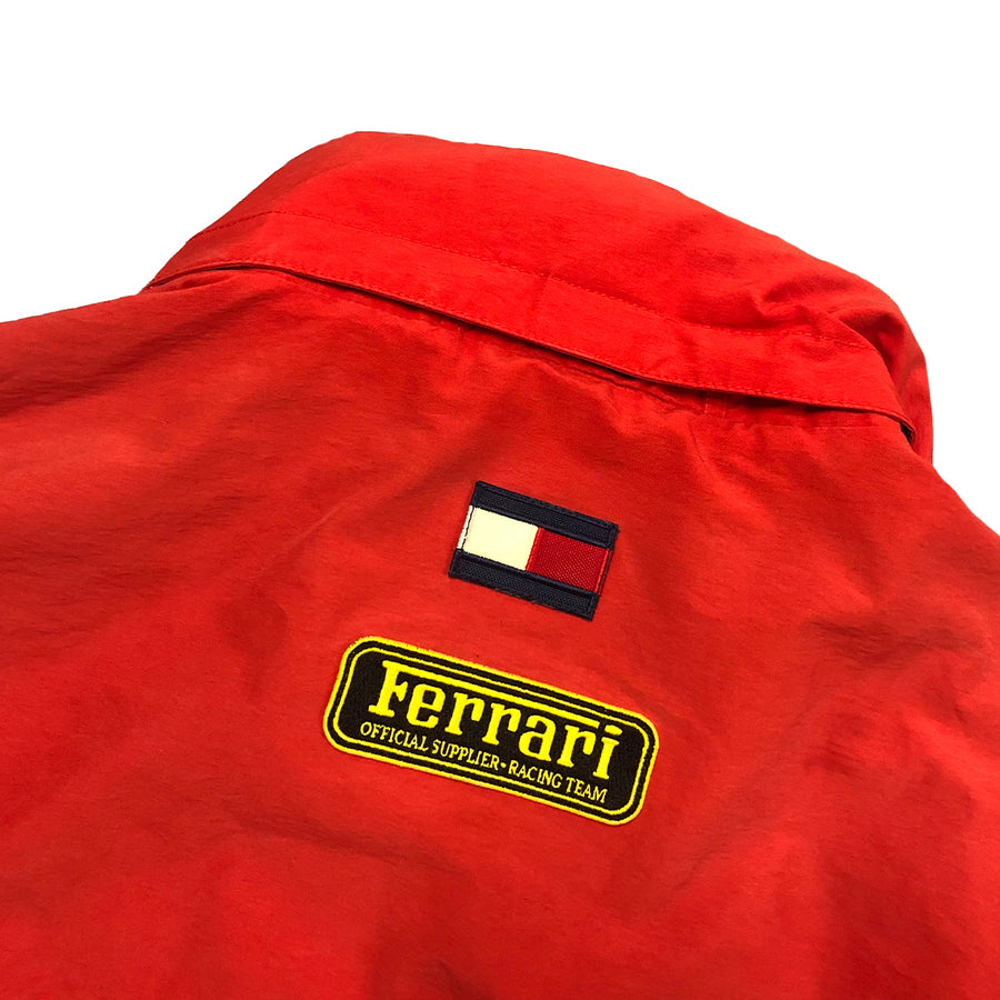 Rare Vintage Limited Edition 90s Tommy Hilfiger x Ferrari Formula 1 Racing Jacket XL