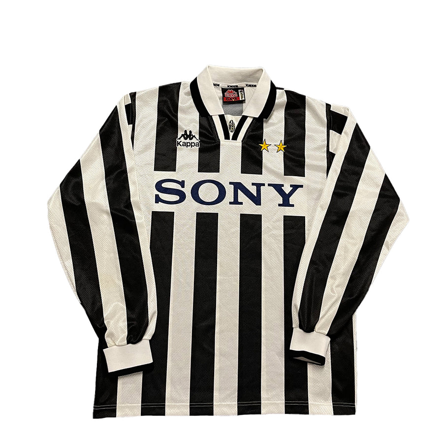 Rare Vintage 1996 Juventus Kappa Sony Sweatshirt Jersey M