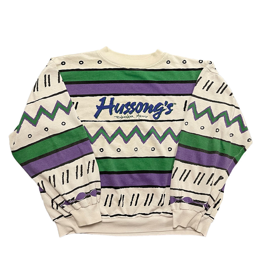 Vintage Hussongs Tensenada Mexico Sweater XL