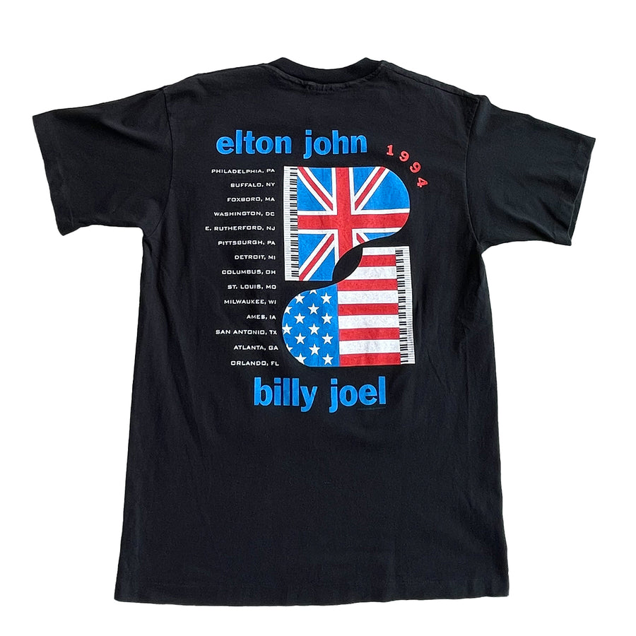 Vintage 1994 Elton John & Billy Joel Tee L