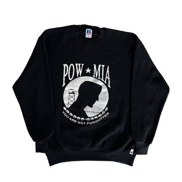 Vintage Russell Athletic Pow Mia Sweater L