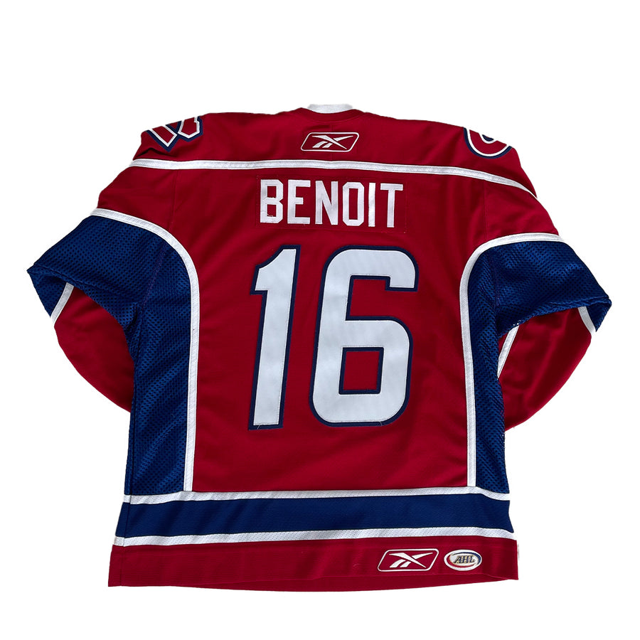 AHL Hamilton Bulldogs Montreal Canadiens Benoit #16 Jersey L