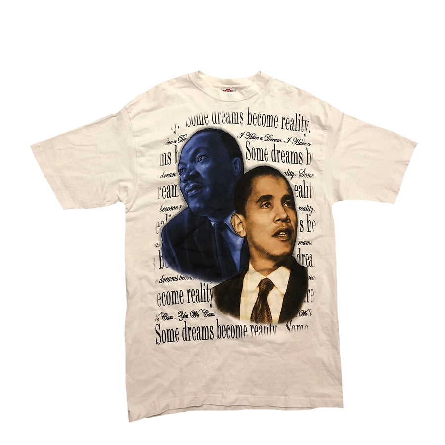 Vintage Martin Luther King x Barack Obama Tee XXL