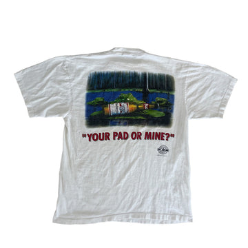 Vintage 1995 Budweiser You Pad or Mine Tee XL