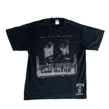 Vintage 2pac Death Row 2005 Gang Related Tee L