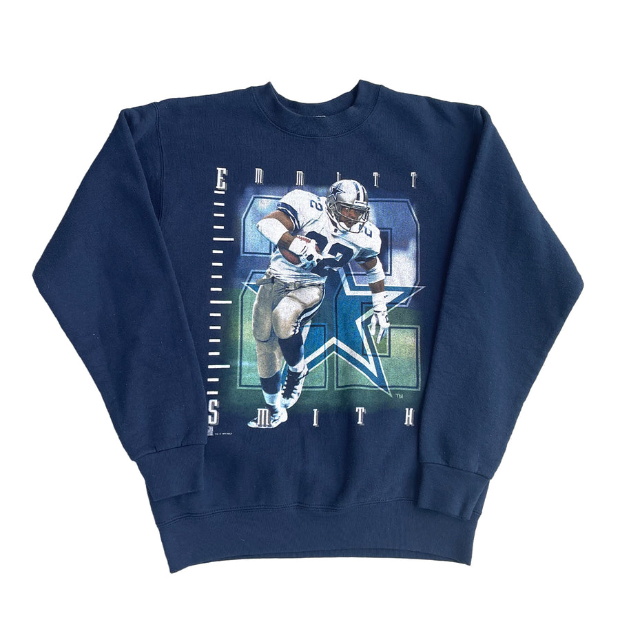 Vintage 1995 Emmitt Smith Dallas Cowboys Crewneck Sweater S
