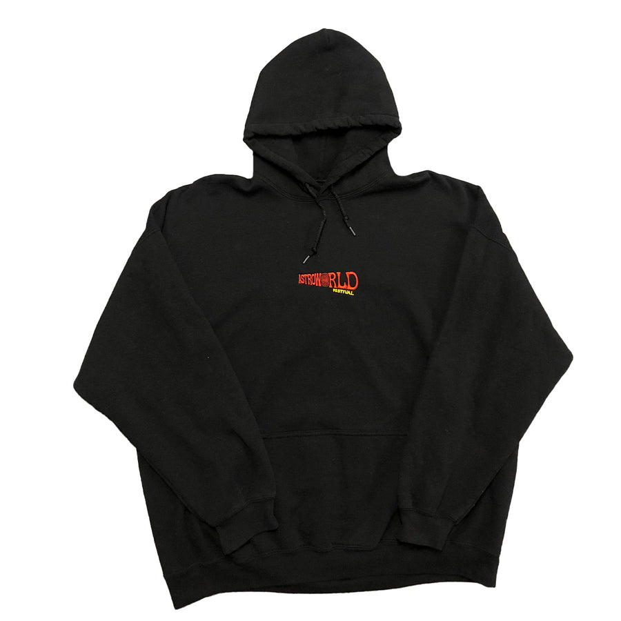 Travis Scott Astroworld Festival Houston TX Pullover Hoodie XXL