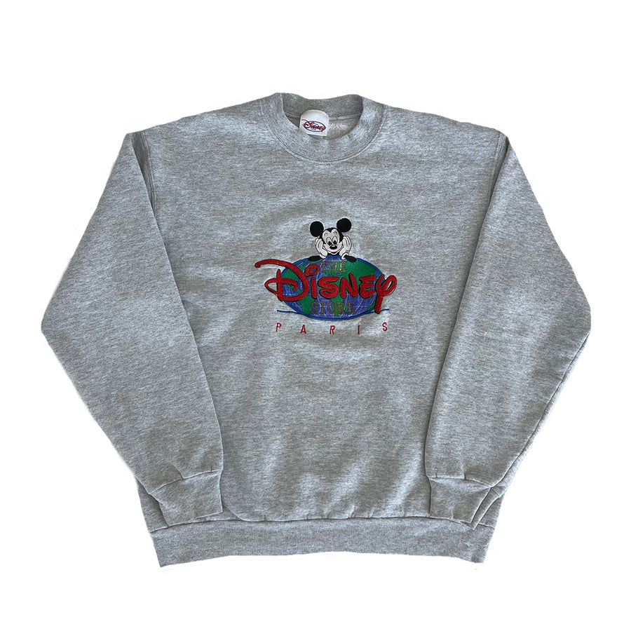 Vintage 90s Disney Paris Mickey Mouse Sweater M