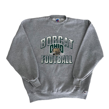 Vintage Russell Bobcats Football Crewneck Sweater XL