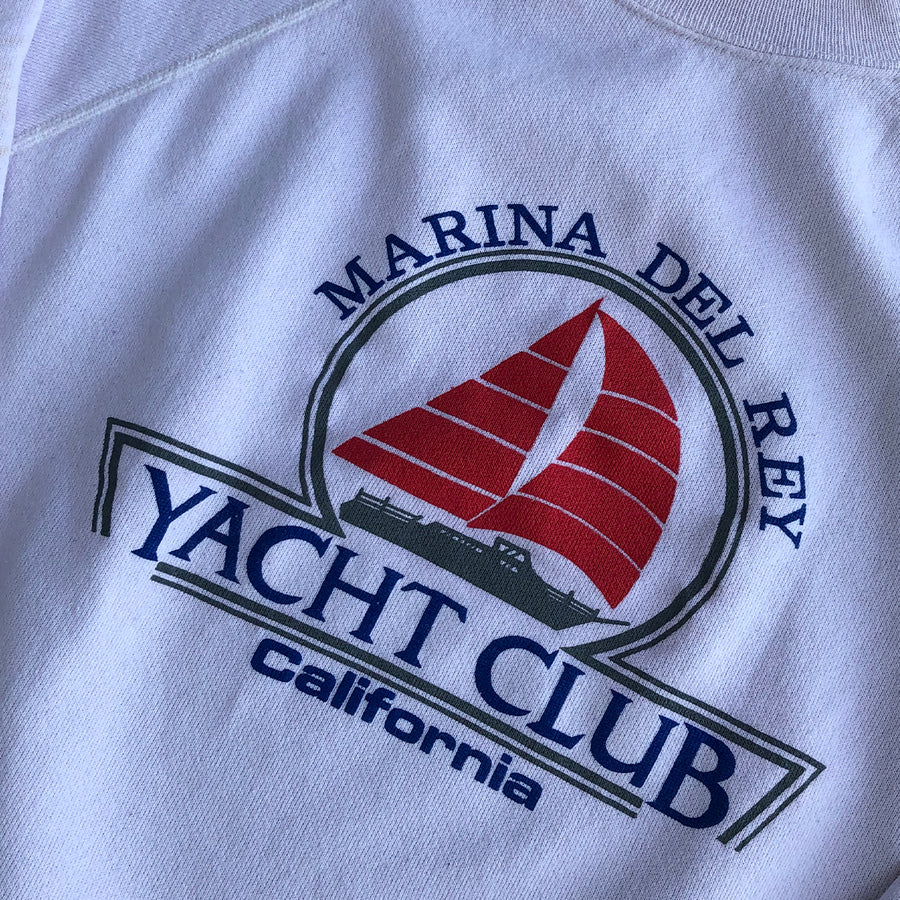 Vintage Womens Yacht Club California Crewneck Sweater M