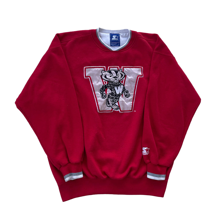 Vintage Wisconsin Badgers Crewneck Sweater L