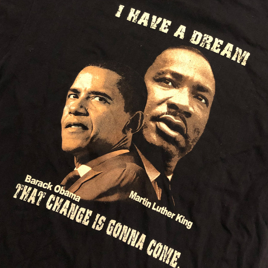 Vintage Martin Luther King x Barack Obama 