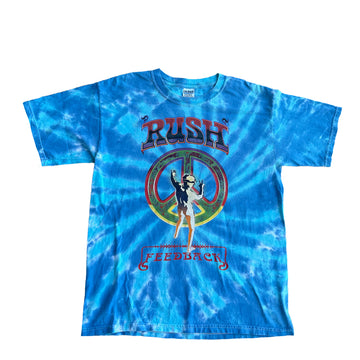 2004 Rush Feedback Tour Tie Dye Tee L