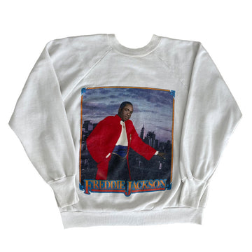 Vintage 1985 Freddie Jackson Sweater L