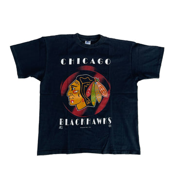 Vintage 1993 Starter Chicago Blackhawks Tee L