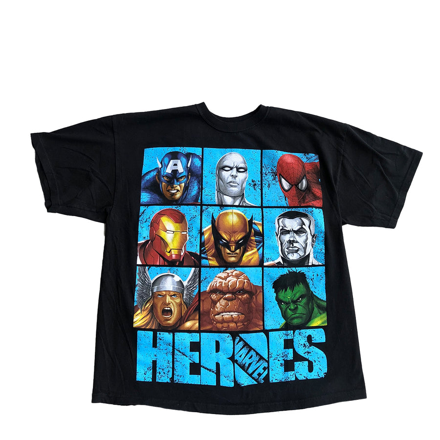 Marvel Heroes Tee XL