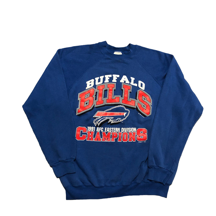Vintage 1991 Buffalo Bills Crewneck Sweater L