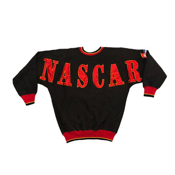 Vintage Nascar Spellout Crewneck Sweater L
