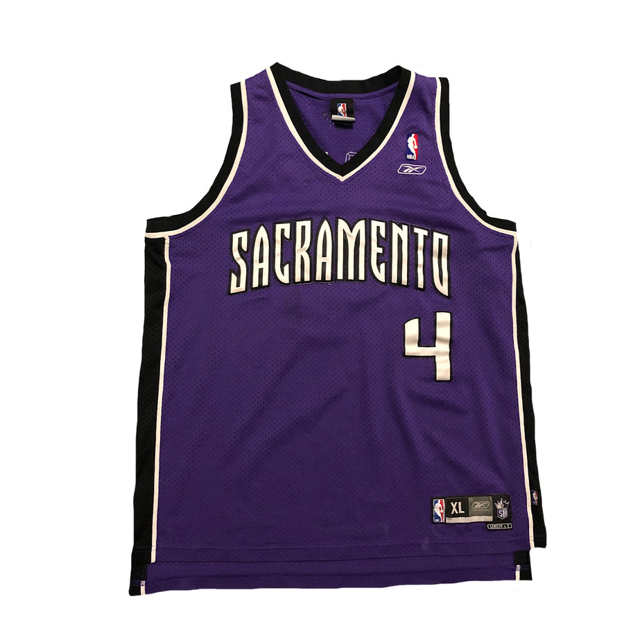 Reebok Chris Webber Sacramento Kings #4 Jersey XL