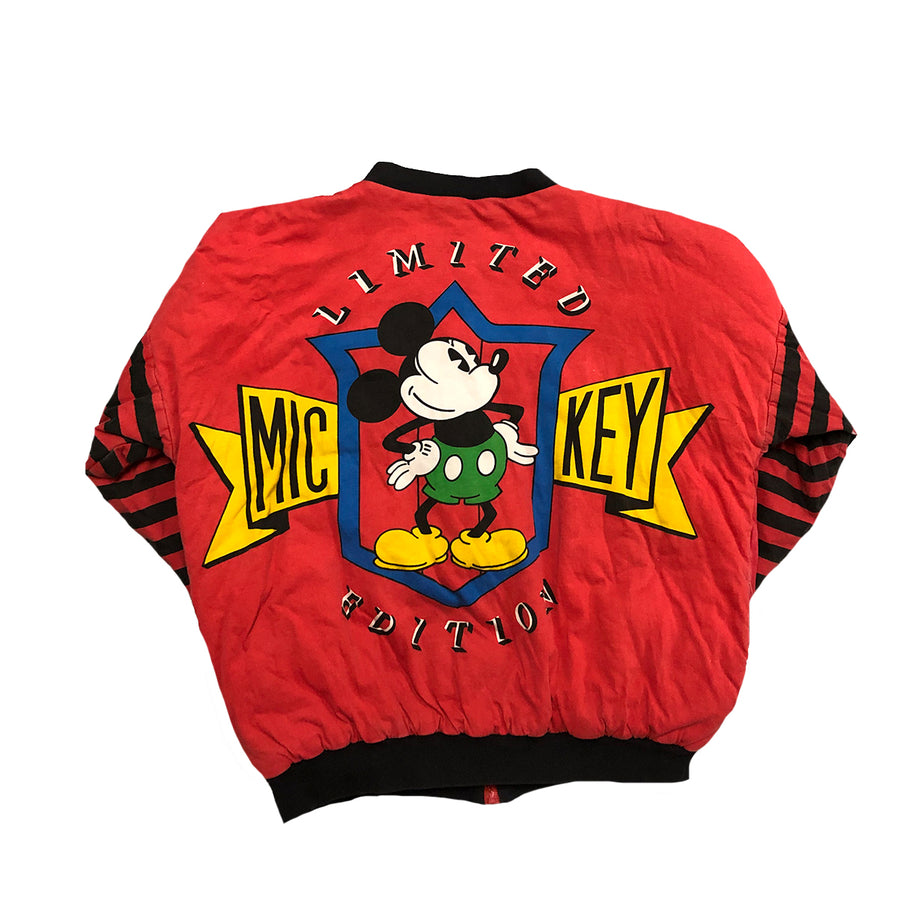 Rare Vintage 90s Reversible Mickey Mouse Light Jacket M