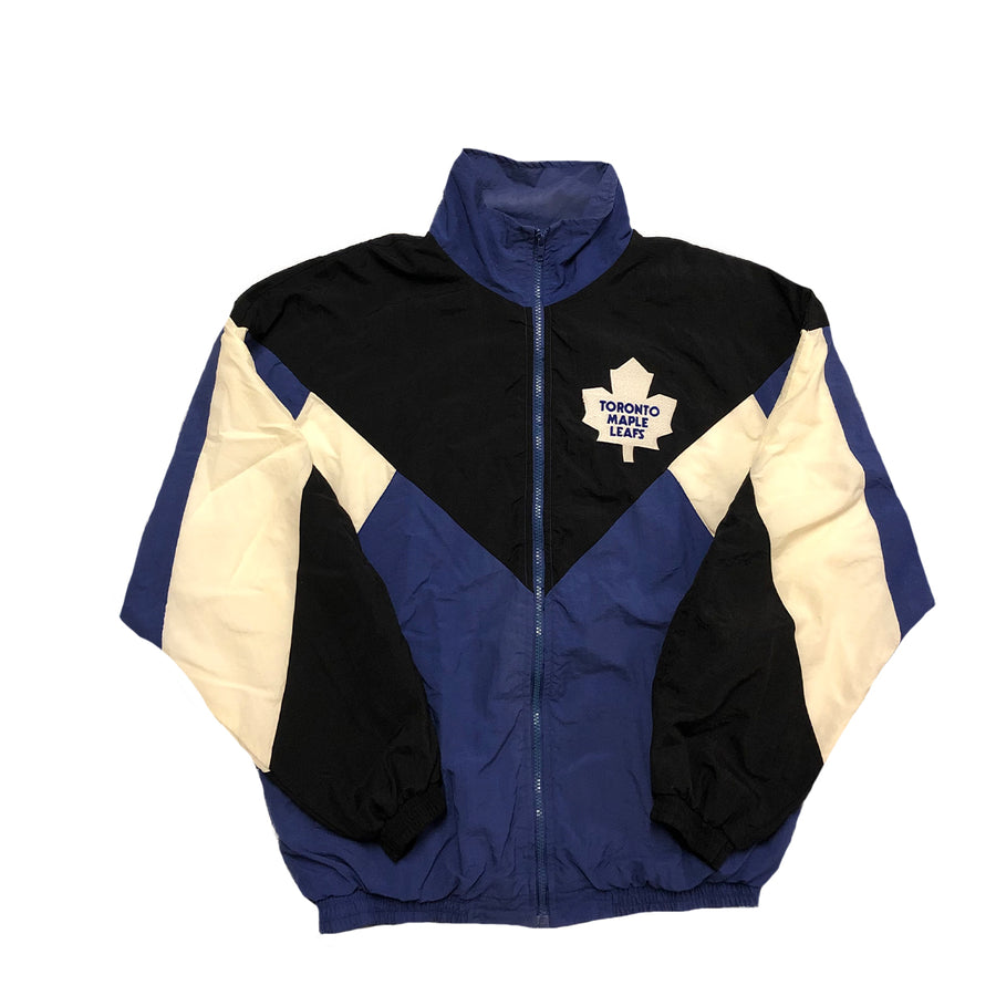Vintage Toronto Maple Leafs Windbreaker Jacket M