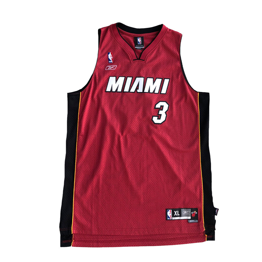 Reebok Miami Heat Dwayne Wade #3 Jersey XL