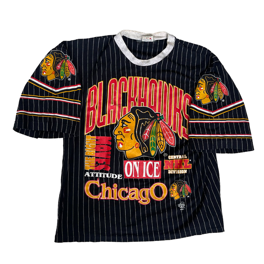 Vintage Chicago Blackhawks Jersey L