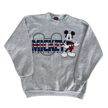 Vintage Mickey Mouse Patriot Sweater L