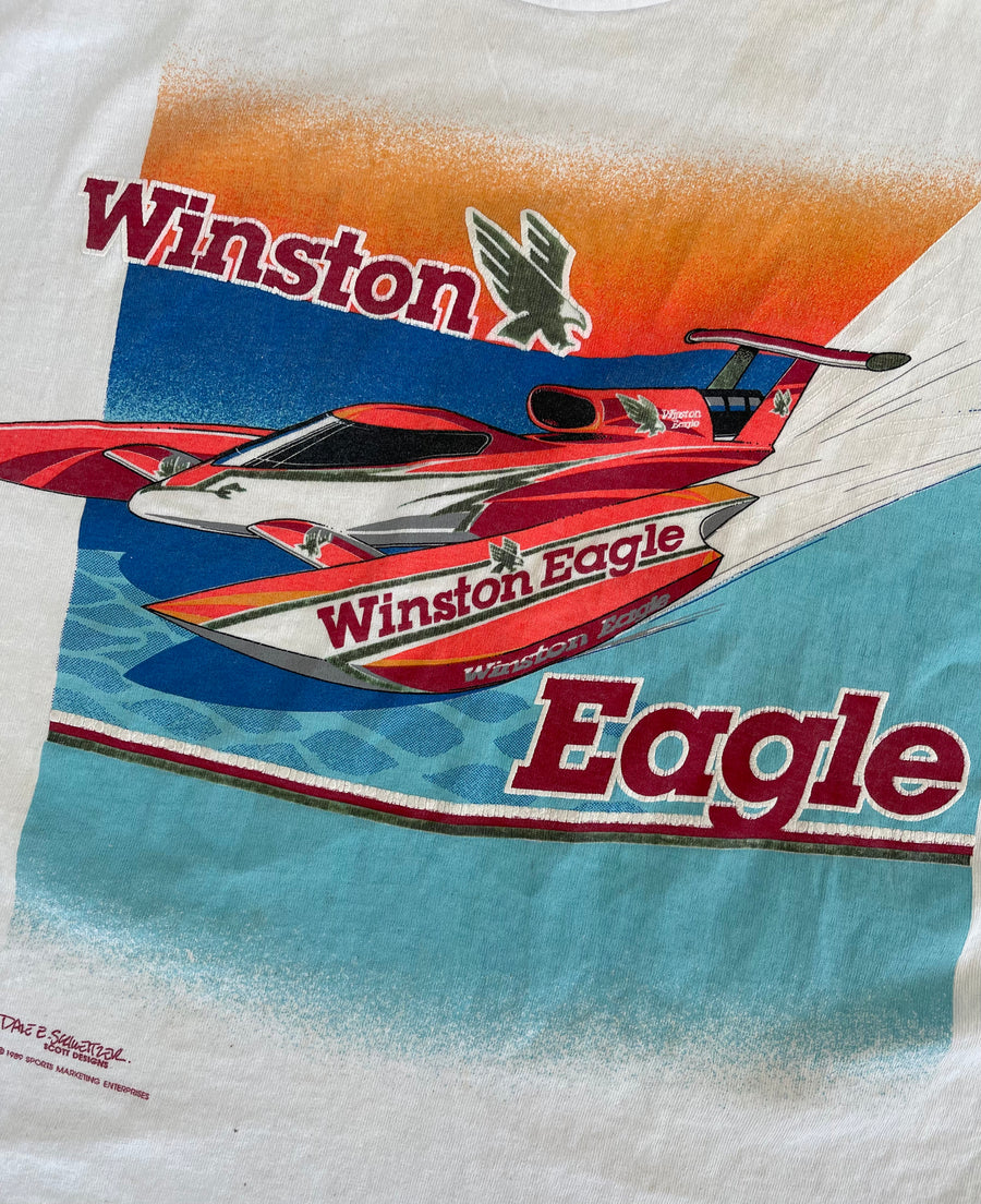 Vintage 1989 Winston Eagle Tank Top Tee XL
