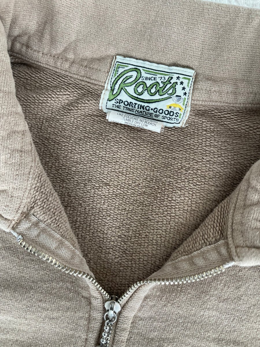 Vintage Roots Half Zip Sweater L