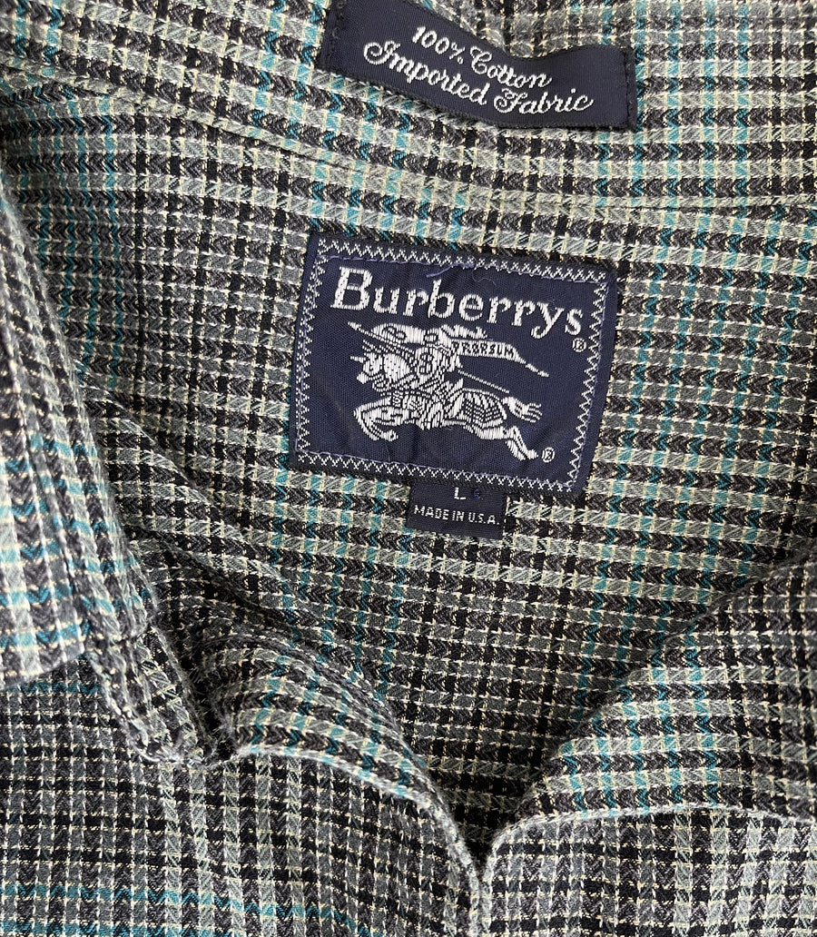 Vintage Burberry Button Up L