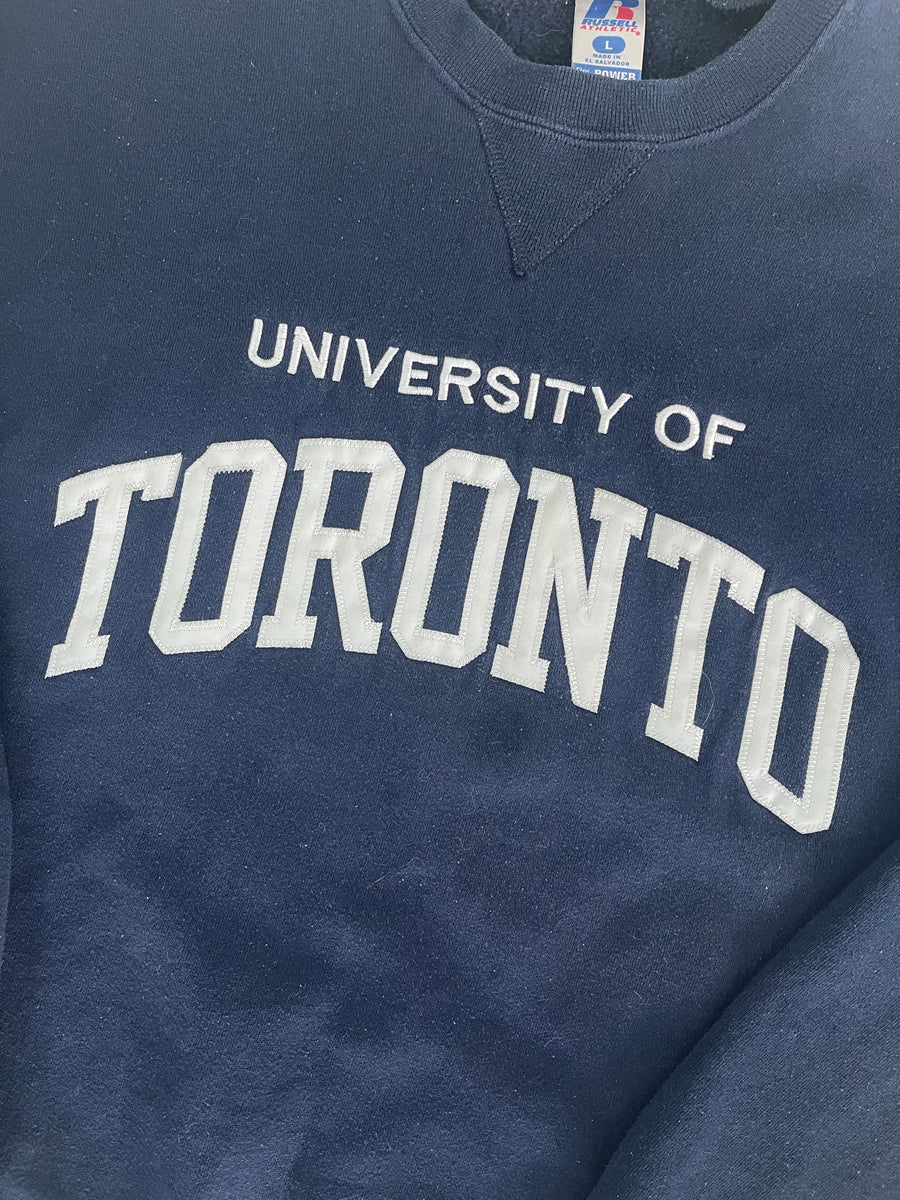 Vintage Russell University of Toronto Crewneck Sweater L