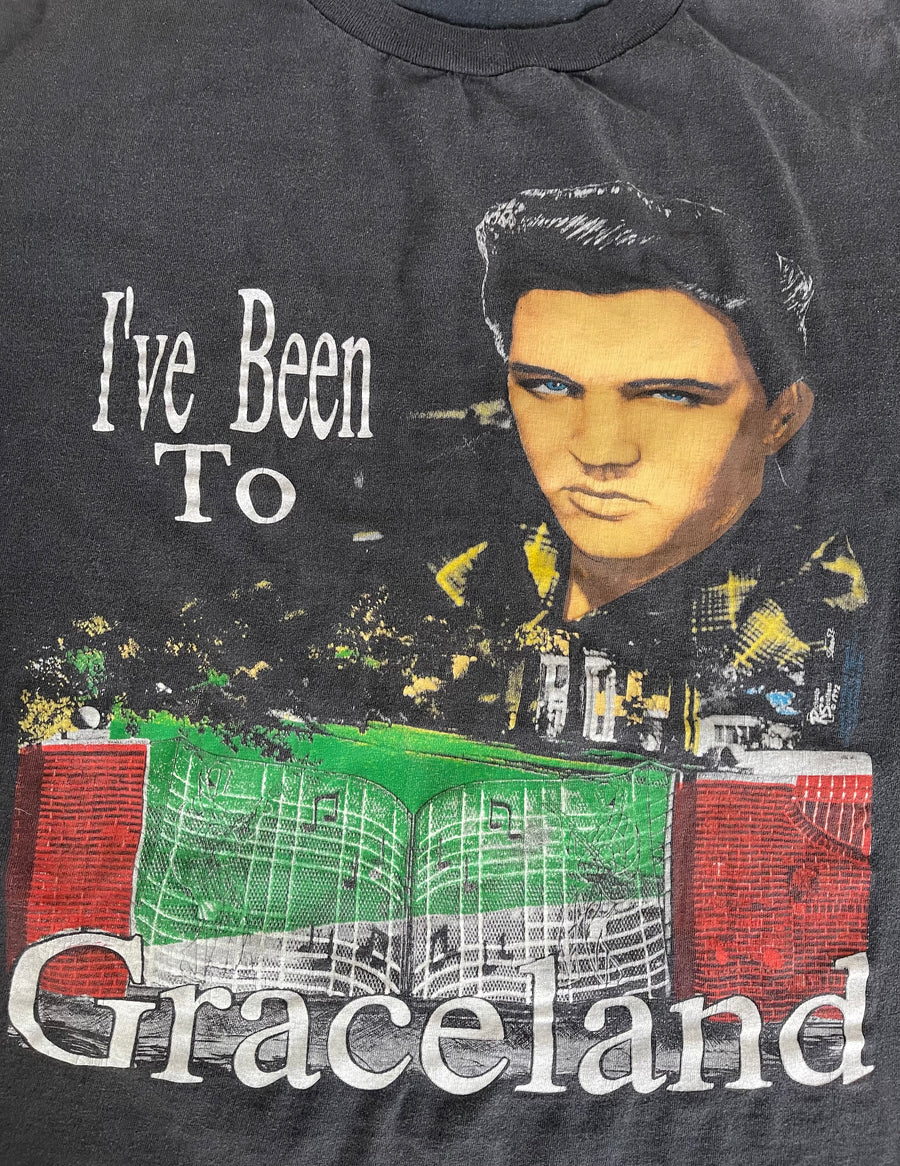 Vintage Elvis Presley I've Been To Graceland Tee XXL