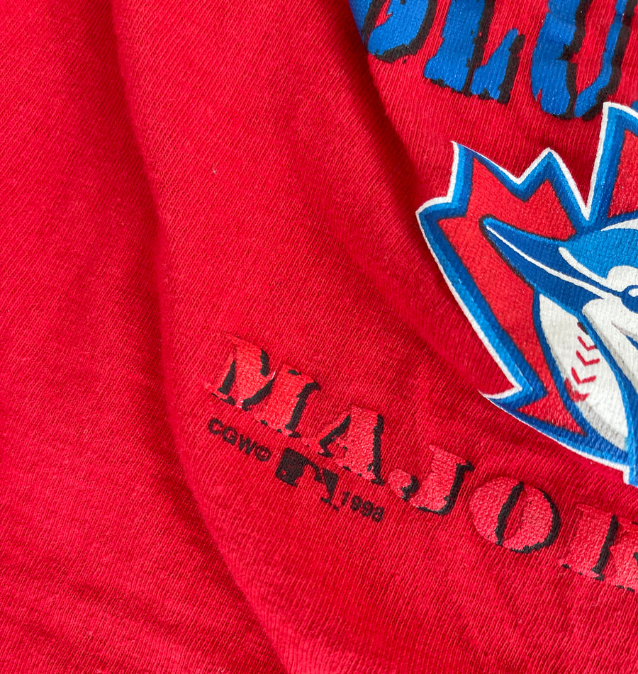 Vintage 1998 Canada Day Classic July 1st Toronto Blue Jays vs. New York Mets Tee M