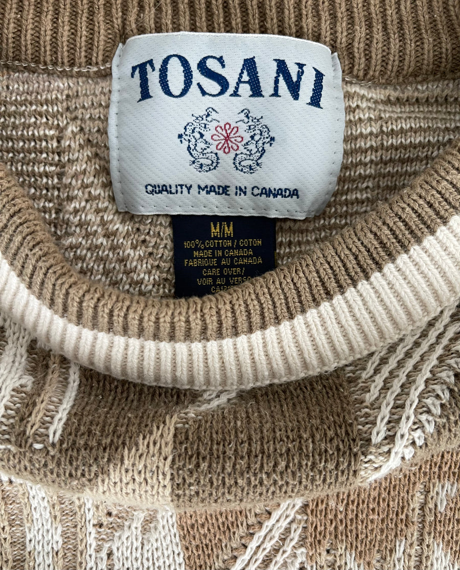 Vintage Tosani Coogie Style Sweater L