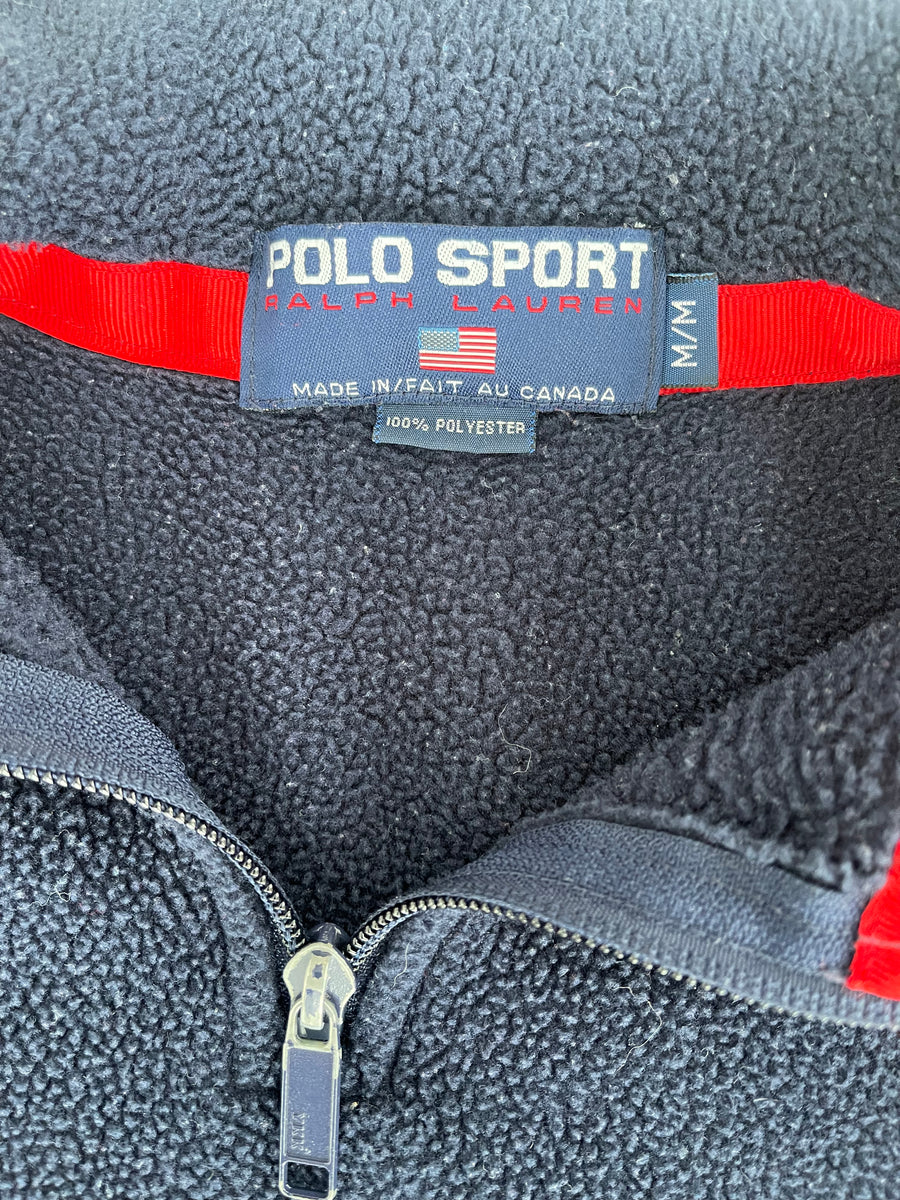 Vintage Polo Sport Fleece Sweater M