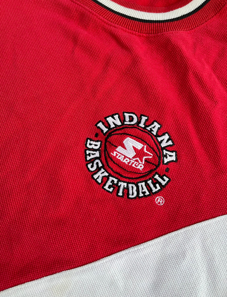 Vintage 90s Starter Indiana Basketball Crewneck Sweater XL